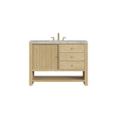 James Martin Marigot 48" Single Bathroom Vanity, Sunwashed Oak