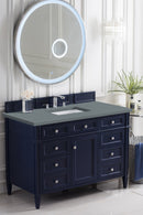 James Martin Brittany 48" Single Bathroom Vanity, Victory Blue