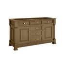 James Martin Brookfield 60" Double Bathroom Vanity, Honey Oak