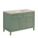 James Martin Chicago 48" Single Bathroom Vanity, Smokey Celadon