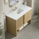 James Martin Marigot 48" Single Bathroom Vanity, Sunwashed Oak