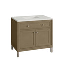 James Martin Chicago 36" Single Bathroom Vanity, Walnut Whisper
