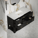 James Martin Lucian 48" Single Bathroom Vanity, Carbon Oak