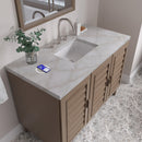James Martin Portland 48" Single Bathroom Vanity, Whitewashed Walnut