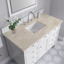 James Martin Brittany 48" Single Bathroom Vanity, Bright White