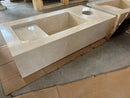 Custom Marble Sink Light Pearl (NS-049)