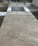 Custom Cyrstal Ice Polished Porcelain Sink (ES-057)