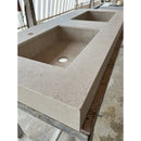 HANDCRAFTED CHIANCA DI OSTUNI ENGINEERED PORCELAIN SINK (ES-066)