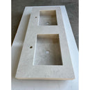 HANDCRAFTED CHIANCA DI OSTUNI ENGINEERED PORCELAIN SINK (ES-066)