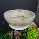 HANDCRAFTED VALENCIA TRAVERTINE SINK