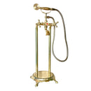 Solid Brass Freestanding Tub Filler Bathtub Faucet