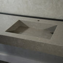 HANDCRAFTED CUSTOM GRAY QUARTZ SINK (QU-099)