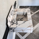 HANDCRAFTED MATERIA CORCHIA GOLD ENGINEERED PORCELAIN SINK (ES-053)