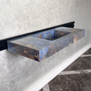 HANDCRAFTED THUNDERSTORM HIGH ENGINEERED STONE SINK (ES-043)