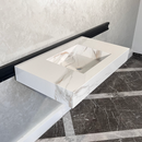HANDCRAFTED CALACATTA ORO HIGH ENGINEERED PORCELAIN SINK (ES-046)