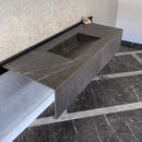 HANDCRAFTED INFINITY PIETRA GREY HIGH ENGINEERED STONE SINK (ES-100)