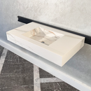 HANDCRAFTED CALACATTA ORO HIGH ENGINEERED PORCELAIN SINK (ES-046)