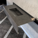 HANDCRAFTED INFINITY PIETRA GREY HIGH ENGINEERED STONE SINK (ES-100)
