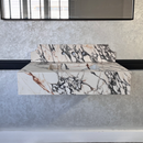 HANDCRAFTED MATERIA CORCHIA GOLD ENGINEERED PORCELAIN SINK (ES-053)