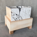 HANDCRAFTED MATERIA CORCHIA GOLD ENGINEERED PORCELAIN SINK (ES-045)