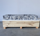 HANDCRAFTED CUSTOM CALACATTA VIOLA MARBLE SINK (NS-160)