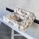 HANDCRAFTED MATERIA CORCHIA GOLD ENGINEERED PORCELAIN SINK (ES-053)