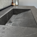 HANDCRAFTED INFINITY PIETRA GREY HIGH ENGINEERED STONE SINK (ES-100)