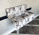 HANDCRAFTED CALACATTA VIOLA MARBLE SINK (NS-095)