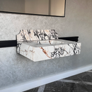 HANDCRAFTED MATERIA CORCHIA GOLD ENGINEERED PORCELAIN SINK (ES-053)