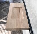 HANDCRAFTED CUSTOM TRAVERTINE SINK (TR-061)
