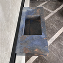 HANDCRAFTED THUNDERSTORM HIGH ENGINEERED STONE SINK (ES-043)