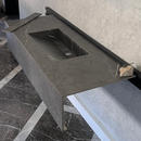 HANDCRAFTED INFINITY PIETRA GREY HIGH ENGINEERED STONE SINK (ES-100)