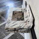 HANDCRAFTED MATERIA CORCHIA GOLD ENGINEERED PORCELAIN SINK (ES-053)