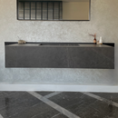 HANDCRAFTED INFINITY PIETRA GREY HIGH ENGINEERED STONE SINK (ES-100)