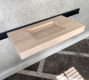 HANDCRAFTED CUSTOM TRAVERTINE SINK (TR-061)