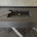 HANDCRAFTED INFINITY PIETRA GREY HIGH ENGINEERED STONE SINK (ES-100)
