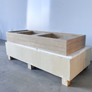 HANDCRAFTED CUSTOM TRAVERTINE SINK (TR-111)
