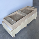 HANDCRAFTED CUSTOM TRAVERTINE SINK (TR-111)