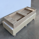 HANDCRAFTED CUSTOM TRAVERTINE SINK (TR-111)