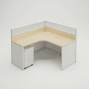 Solven · L-Shaped Cubicle Workstation