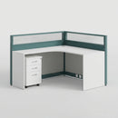 Trevik · L-Shaped Cubicle Workstation