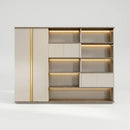 Fairen · Office Shelves w/ Lighting & Storage