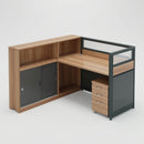 Orlian · L-Shaped Cubicle Workstation