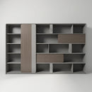 Keswick · Office Shelves w/ Lighting & Storage