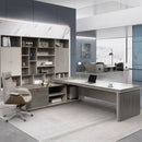 Purdue · Modern L-Shaped Executive Desk