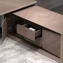 Cognac · Executive Desk w/ Mobile Storage