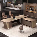 Cognac · Executive Desk w/ Mobile Storage