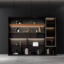 Fulton · Office Shelves w/ Integrated Lighting & Closet Storage