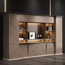 Brandy · Office Shelves w/ Integrated Lighting & Storage