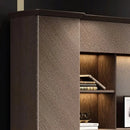 Brandy · Office Shelves w/ Integrated Lighting & Storage
